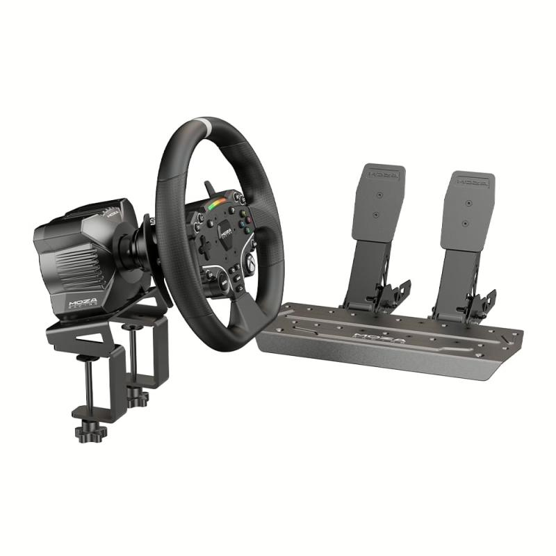 Moza R3 Racing Wheel and Pedals for Xbox and PC